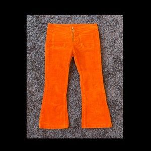 Orange wild fable cropped corduroy pant